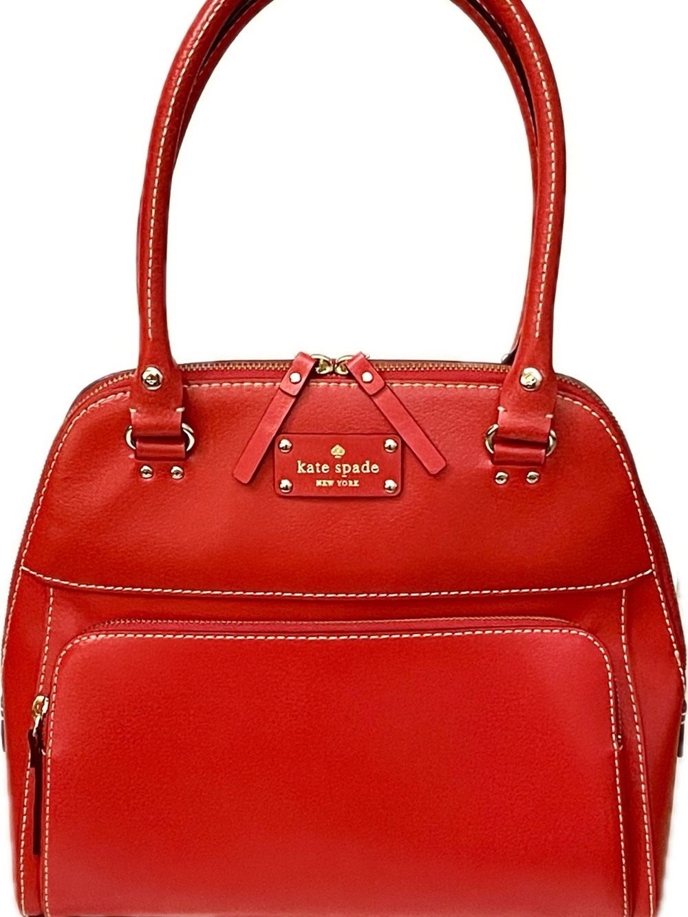kate spade {Retired} Wellesley Textured Leather Satchel